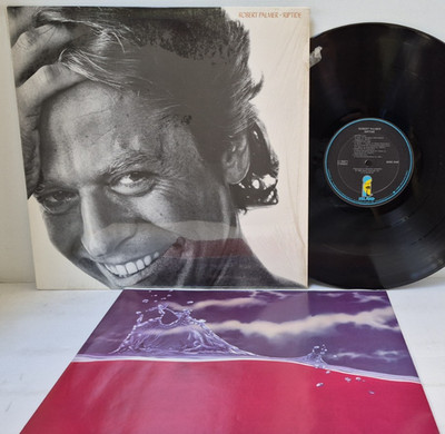 ROBERT PALMER Riptide 1985 LP in SHRINK Island Records - Play Tested VG+ *A2