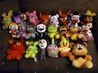 lot FUNKO FNAF Pizzeria Simulator plushies 2015- 2019 21 total + 2 others