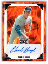 2024 Leaf Metal Baseball Auto #1/1 Charlie Hough