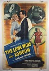 LONE WOLF IN LONDON Movie Poster (Good+) One Sheet 1947 Evelyn Ankers 28783 — photo 1