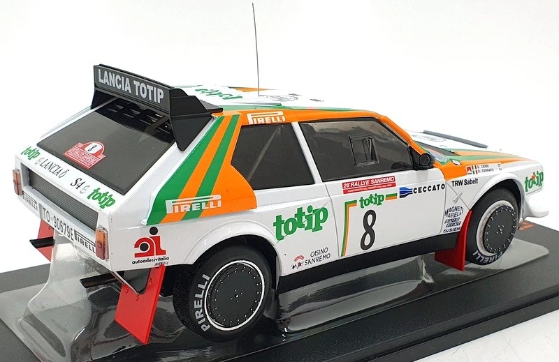 IXO Models 1/18 Scale 18RMC133 Lancia Delta S4 #8 San Remo 1986 D.Cerrato - Image 2 of 4