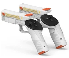 Gun Stock Pistol Grips for Meta/Oculus Quest 3S/Quest 3 FPS Games VR Accessories
