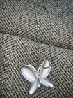 Harvey Lewis Red Butterfly Dangling Necklace — photo 3