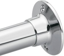 Moen 63-F Donner Shower Rod Flanges Set 2pcs  Pack in Chrome Finish