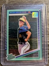 2025 Panini Donruss Clearly Rated Prospects Jacob Misiorowski #128