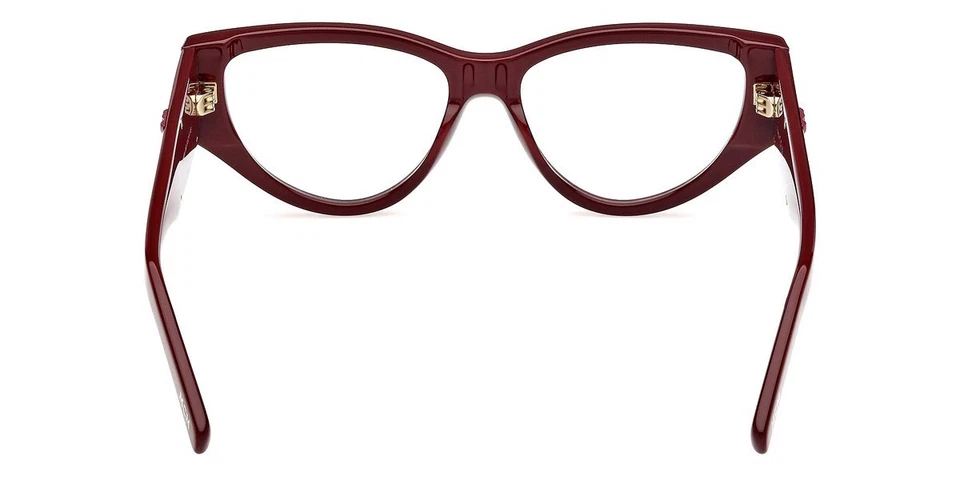 Óculos Cateye redondo vermelho MCM MW5004 069 53-15-145 RX - Imagem 3 de 4