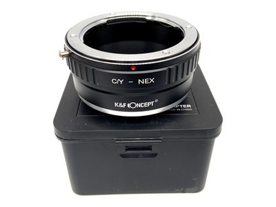 K&F Concept C/Y-NEX Lens Adapter Contax/Yashica to Sony E-Mount
