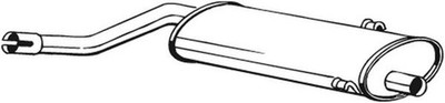 Mittelschalldämpfer BOSAL 215-755 für SAAB 900 1 Combi Turbo Cat