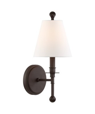 Crystorama Lighting Group RIV-382 Riverdale 15'' Tall Wall Sconce - Bronze