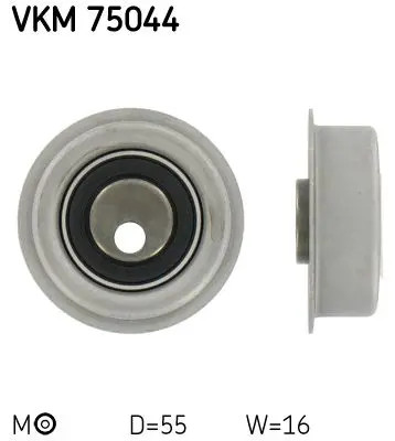 Spannrolle, Zahnriemen manuell VKM 75044 SKF für MITSUBISHI HYUNDAI - Bild 2