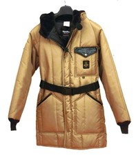 REFRIGIWEAR Style 60C Parka Uomo beige taglia L Workeear USA Cruzcampo