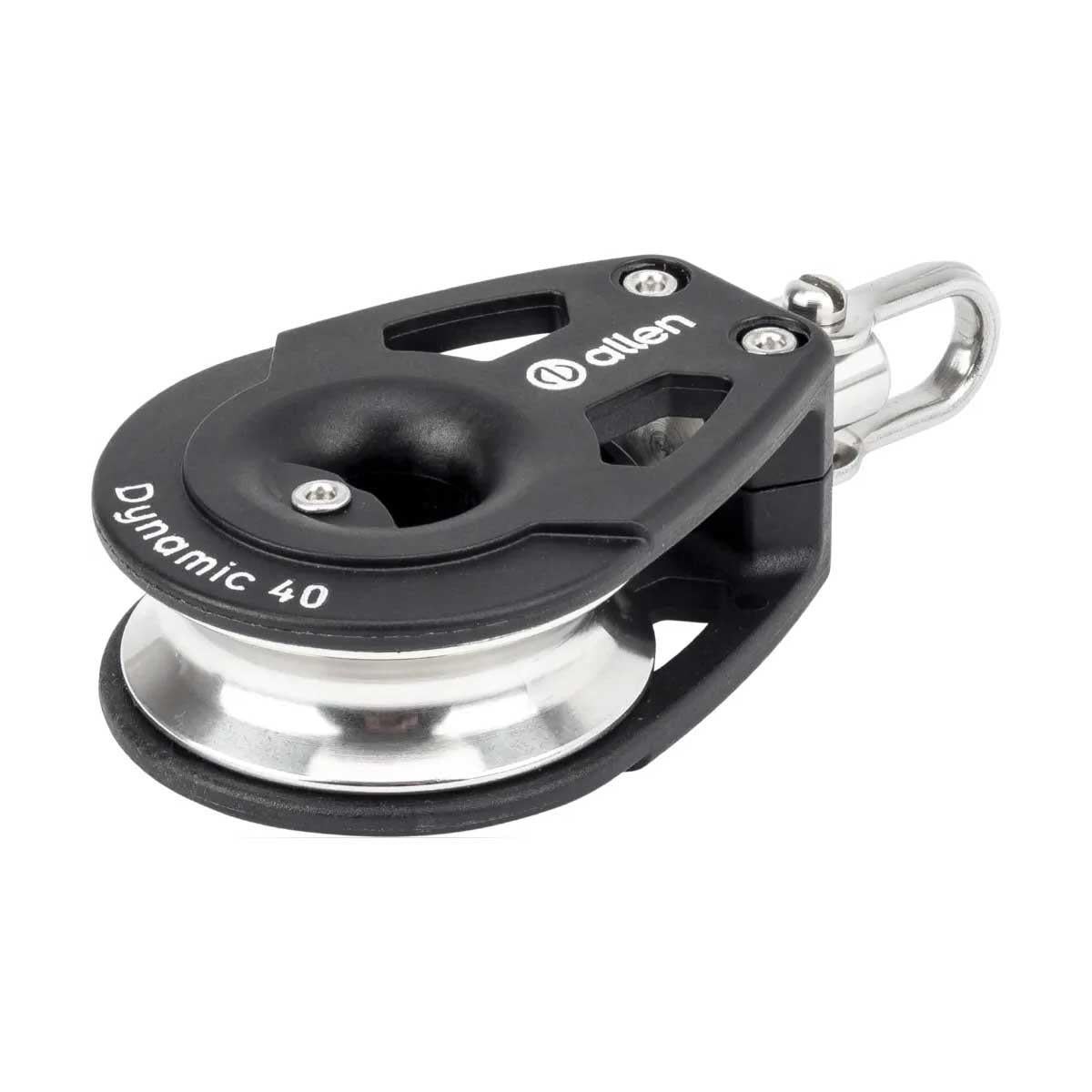 Allen 40mm Dynamic High Load Single Swivel Pulley Block - A20401HL