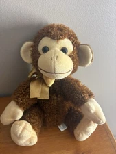 Vtg Russ Shining Stars Plush Fuzzy SOFT Mollie Monkey Retired 2006 No Code 9”