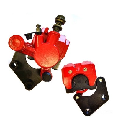 Bremssattel vorne rot, 90335 für Benzhou YY50QT-14 50 4T Topdrive Bj. 2008-2014
