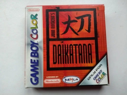 Daikatana Nintendo Game Boy Color Boxed with Manual Please Read Description