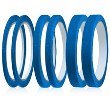 Fine Line Blue Masking Tape 3/7/12mm Wide 22yd Writable