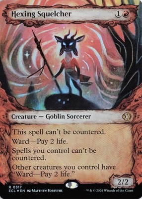 Hexing Squelcher (Showcase) 317 ECL Lorwyn Eclipsed R Foil
