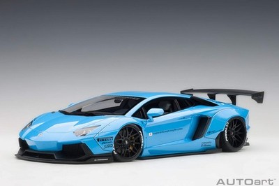 AUTOart Lamborghini Aventador LB Works Metallic Sky Blue 1:18 79107