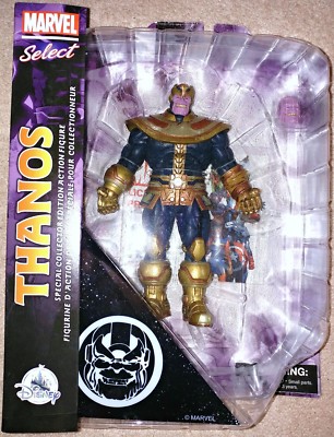 Diamond Marvel Select Disney Store Exclusive Thanos MOSC 