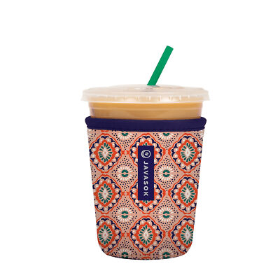 Folklore - Iced Coffee Cold Drink Neoprene Beverage Sleeve - Small 16-20oz