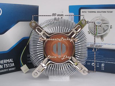 Intel i7-6800K i7-6850K CPU Cooler Heatsink Fan LGA2011-v3 Socket