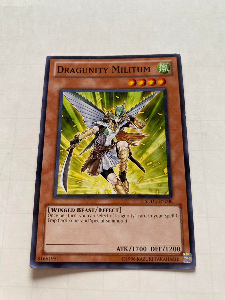 Dragunity Militum SDDL-EN008 YuGiOh! SD:Dragunity Legion ATK/1700 Trad Near Mint | eBay Dragunity Militum SDDL-EN008 YuGiOh! SD:Dragunity Legion ATK/1700 Trad Near Mint | eBay