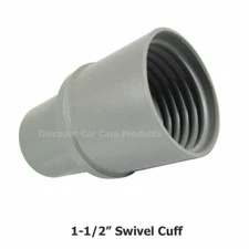 Vacuum Hose End Swivel Cuff 1-1/2 to 1-1/2 | Tool Wet/Dry Shop Vac Mr Nozzle