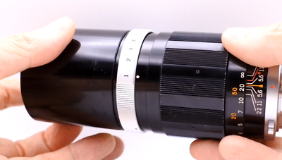 オリンパス　ペンF用　E.Zuiko Auto-T 150mm F4 N Mint] Olympus E.Zuiko 150mm f4 Auto-T Telephoto Lens Pen F FT FV