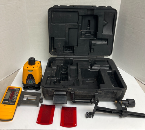 CST/Berger LaserMark Wizard Rotary Laser LM-30 Detector LD-100N w/case ...