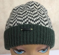 Igloos Green Knit Stocking Winter Ski Hat Cap