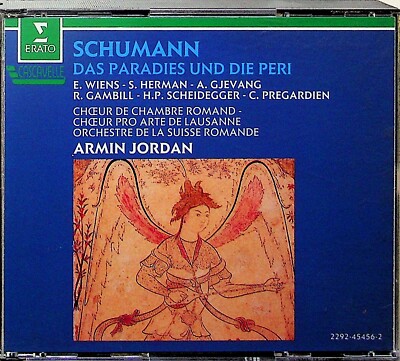 SCHUMANN- Das Paradies Und Die Peri ARMIN JORDAN 2-CD (1991) Edith Wiens/Herman