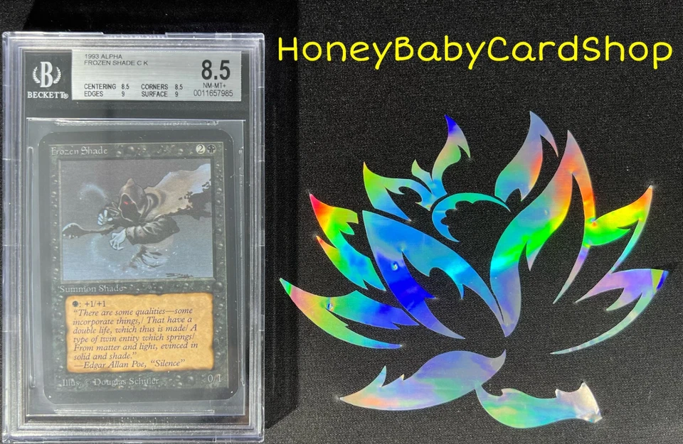 MTG Limited Edition Alpha 1993 Frozen Shade BGS 8.5Q++ (BabyQuad++) NM/MT+ 93/94 - Image 4 of 4
