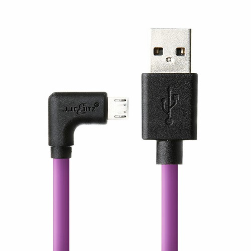 20AWG rechtwinkliges Micro B USB SCHNELL Ladekabel für Samsung Android PC Tablet - Bild 25 von 25