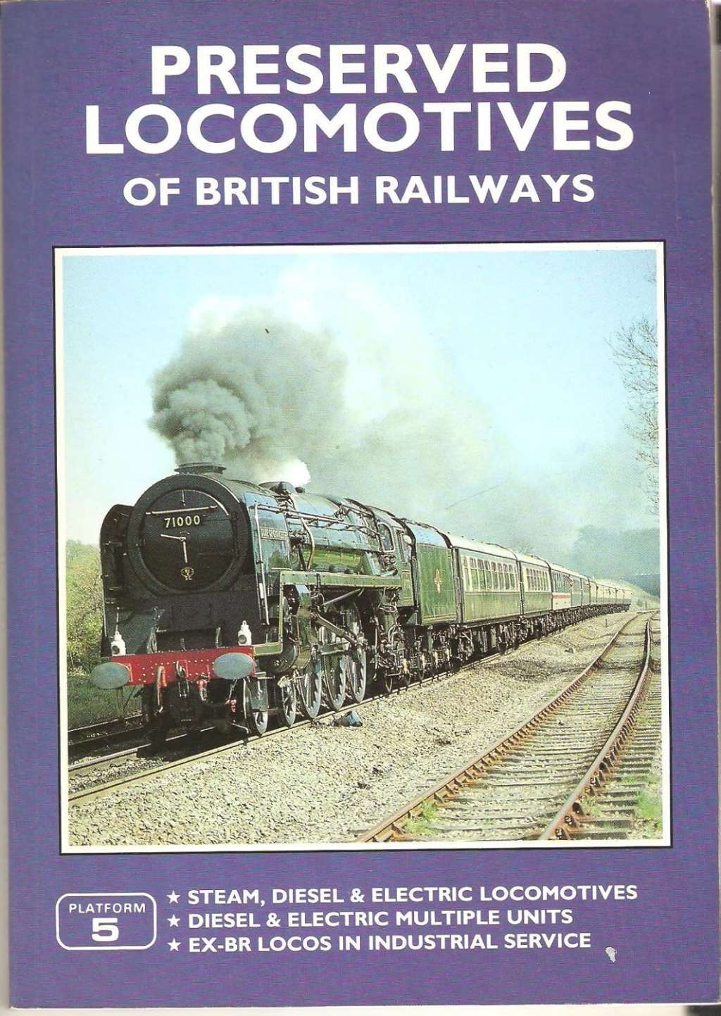 Preserved Locomotives of Britain (British Railways Pocket Books), Fox, Peter, Ex