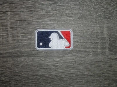 MLB Baseball Logo Embroidered Iron On Patch 2.25" x 1.25"