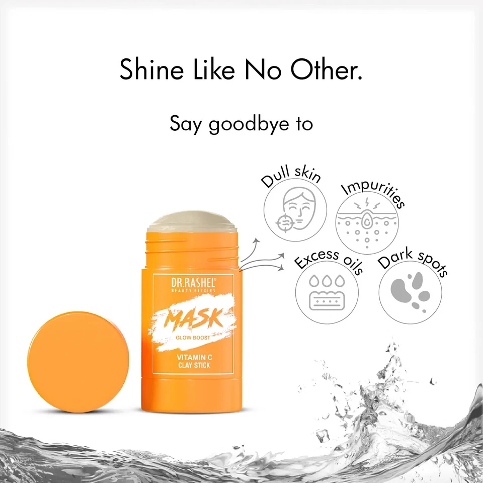Dr.RASHEL Vitamin C Clay Stick Mask for Glowing Face - Image 3 of 4