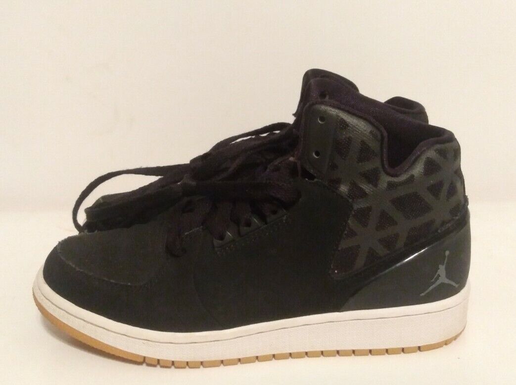 NIKE Jordan 1 Flight 3 BG Retro Hi-Top 707320-071 Black NIKE Jordan 1 Flight 3 BG Retro Hi-Top 707320-071 Black