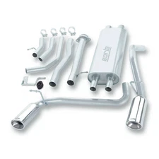 Borla CatBack Exhaust System Pipe Muffler 2.5" Fits Hummer H2 Performance SS Tip