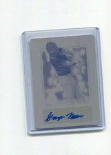 2019 Leaf Perfect Game Showcase Printing Plate Magenta Grayson Moore Auto 1/1