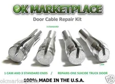 Ford F Series Extended Cab Rear Suicide Door Lock Cable Repair Kit  #1B3ATL