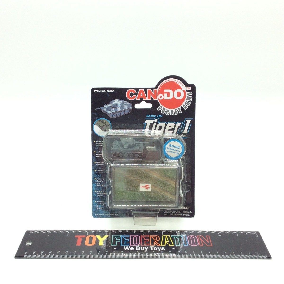 Dragon Models 1:144 CAN DO Pocket Army TIGER I Initial Production