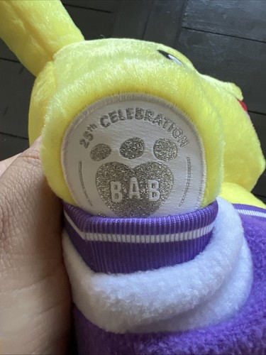 Build A Bear Winking Pikachu Pokémon BAB 16" Plush 25th Anniversary Jacket - Picture 4 of 8