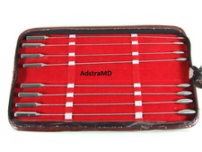 Bakes Common Duct Rosebud Urethral Sounds Dilator Set Surgical Instruments