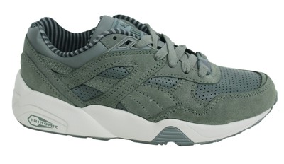 Puma Trinomic R698 Citi Series Stringati In Pelle Uomo Scarpe da ginnastica Kaki 359999 04 D5 | eBay