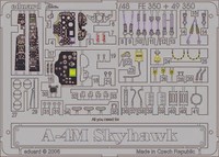 Eduard Accessories Fe350 - 1:48 A-4M Skyhawk FüR Hasegawa Bausatz - ÄTzsatz - Ne