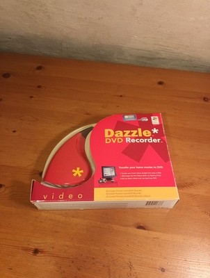 Pinnacle Dazzle DVC100 1.1 Video Capture Device Red DVD Recorder Used In OVP