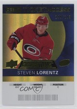 2021 Credentials 2020-21 Debut Ticket Access Yellow /249 Steven Lorentz #70 6o3