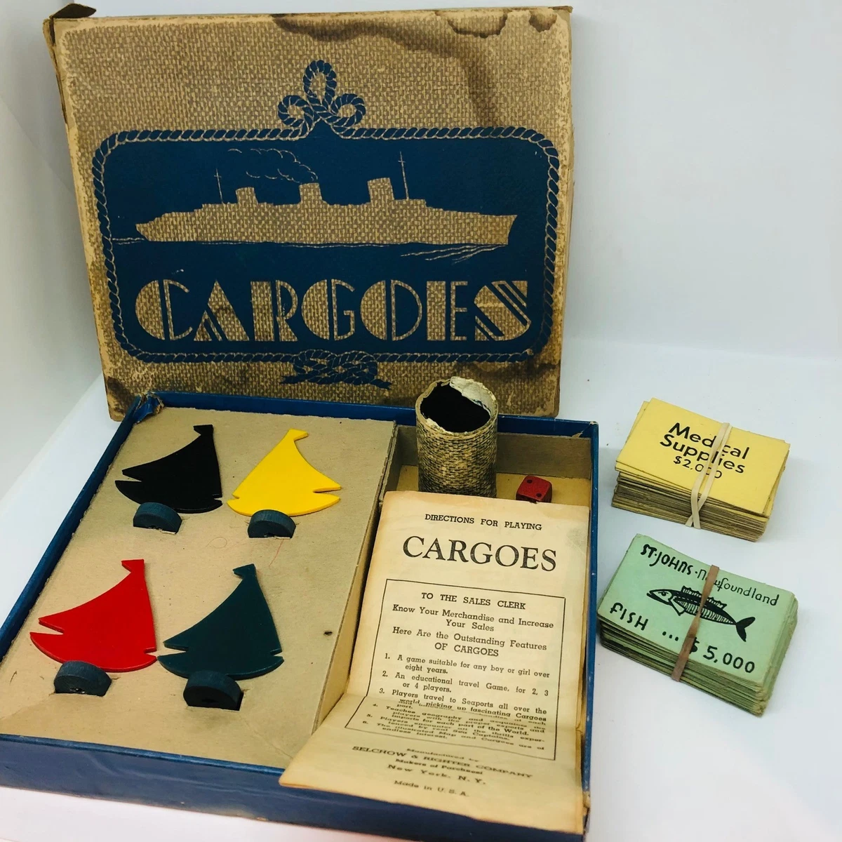 1934 Year Vintage Manufacture Board & Traditional Games for sale