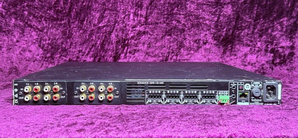 Sonance SONAMP DSP 8-130 MKII Power Amplifier - Black W/ Power Cord - Image 3 of 4