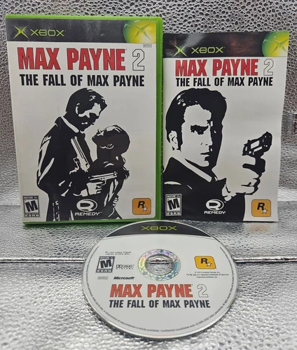 Max Payne 2: The Fall of Max Payne - (Xbox, 2003) FREE SHIP! - Tested